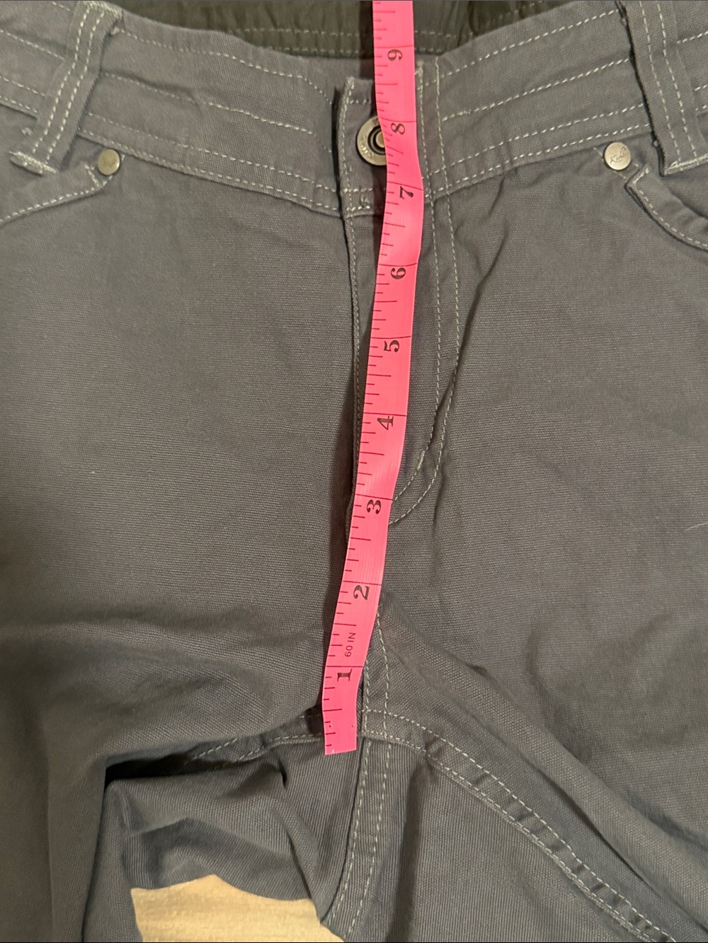 Kuhl Legendary Pants Women’s Size 6 Gray Straight Leg Hiking Stretch Gorpcore - Picture 6 of 8